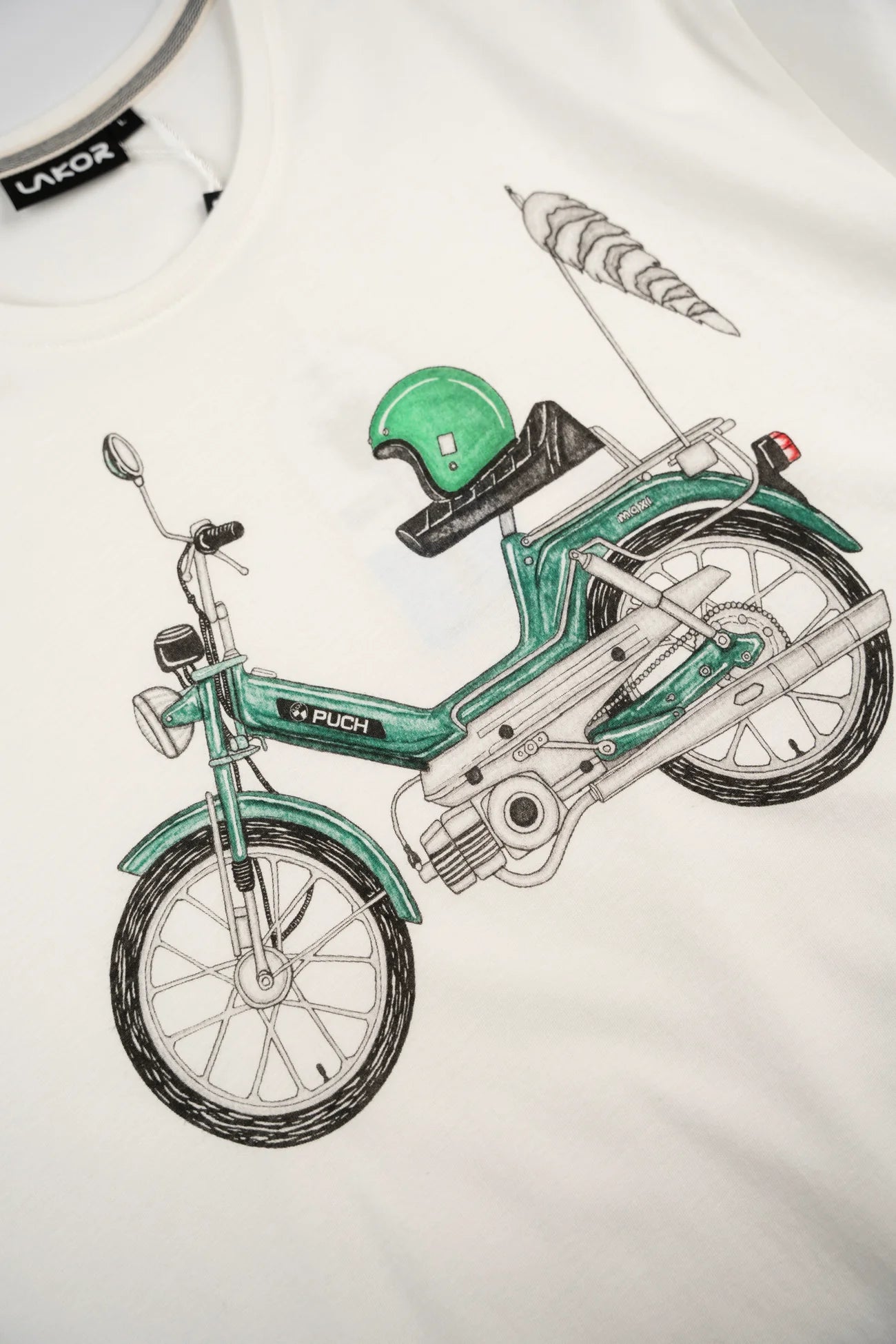 Forest maxi T-Shirt White