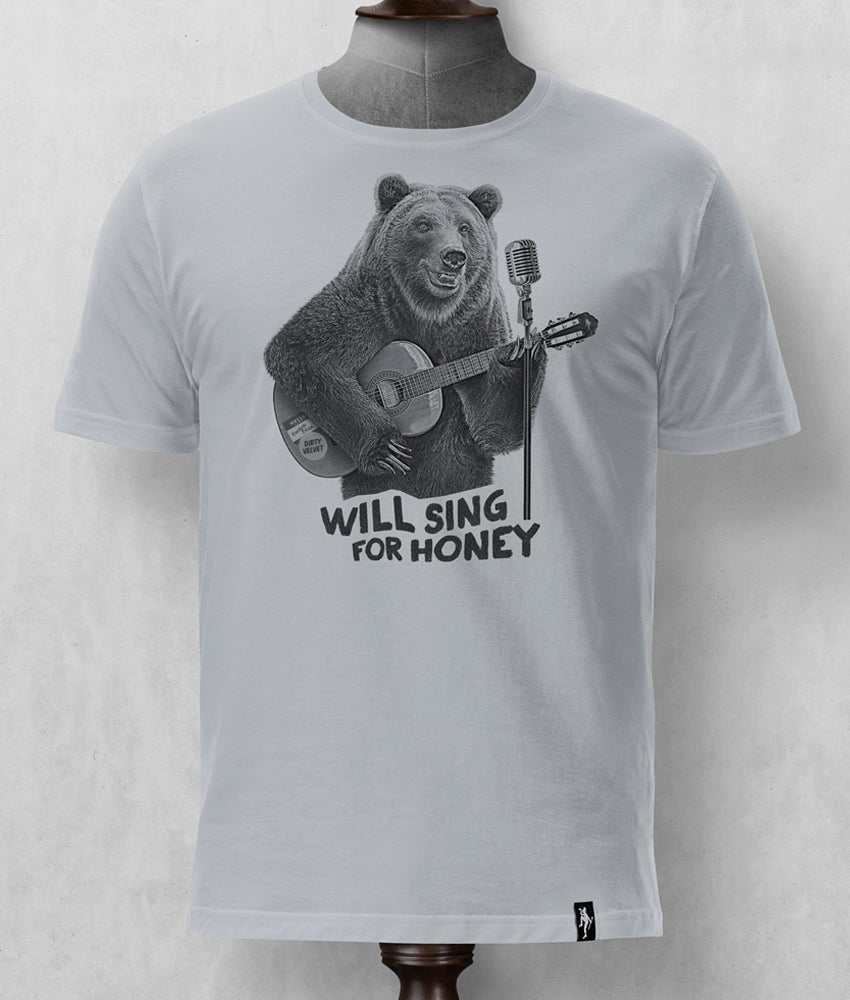 Busker Bear Grey