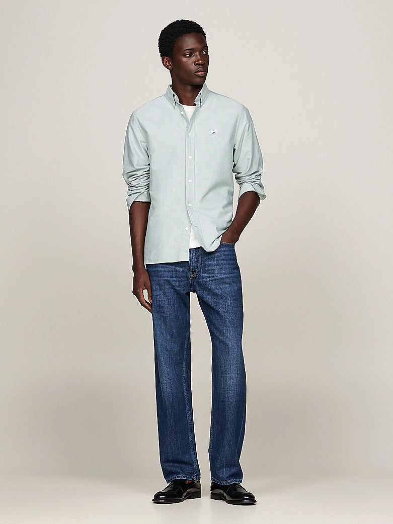 Solid Heritage Oxford RF shirt Green
