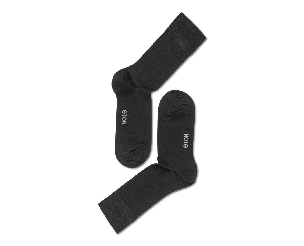 Eton Bamboo Socks Black