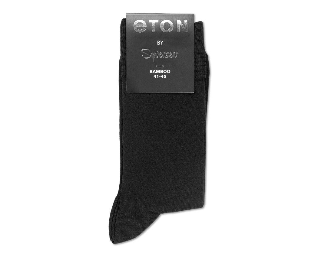 Eton Bamboo Socks Black