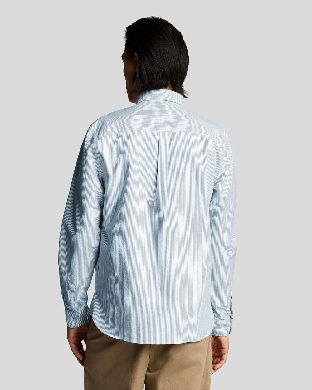 Stripe Oxford shirt Light Blue/White