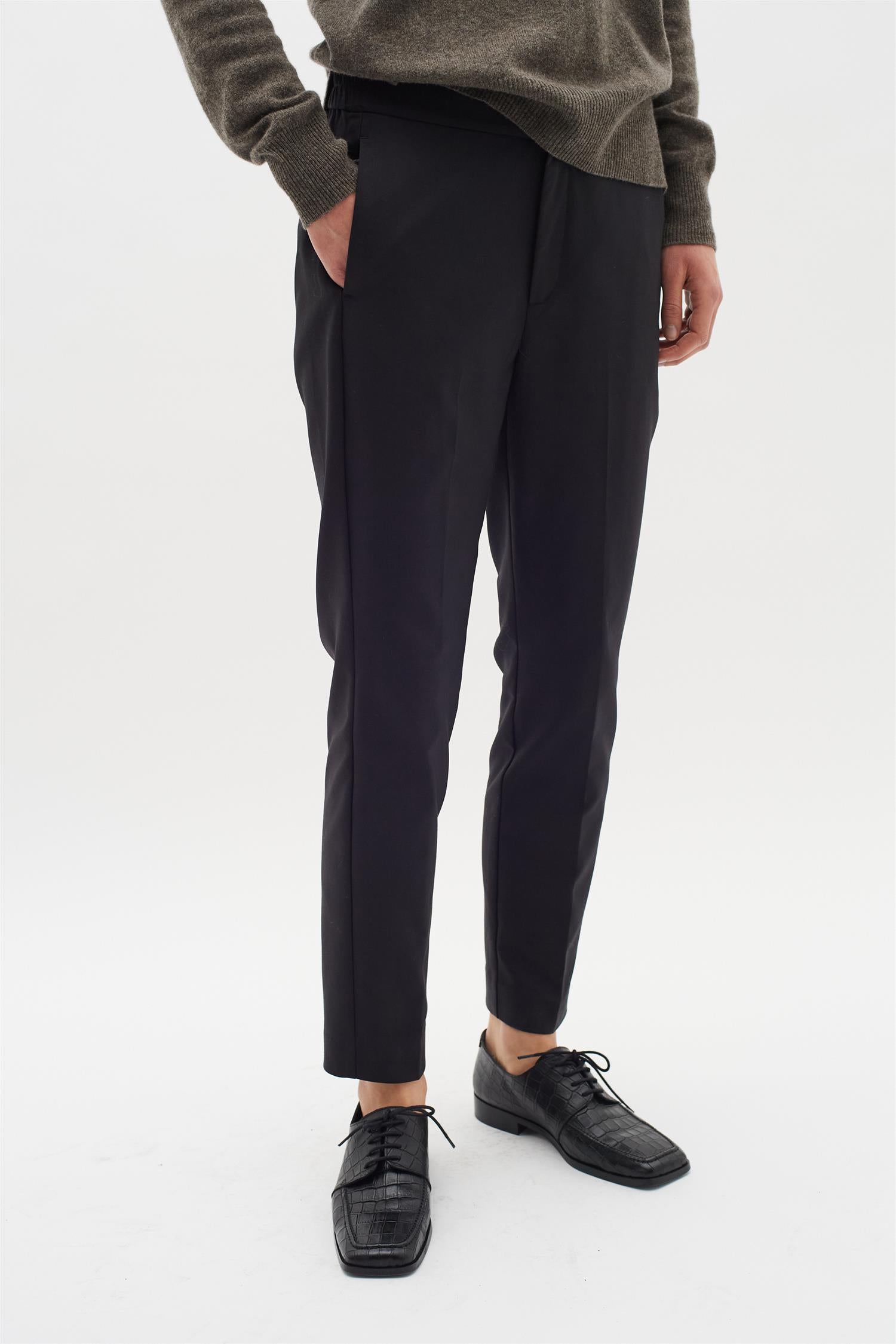 zellalw flat pant Black