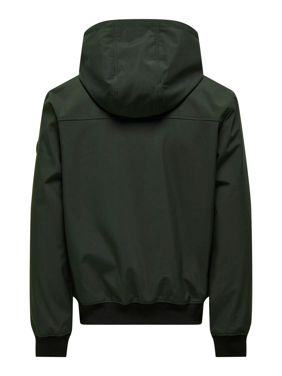 Onsbowie Softshell Bomber Noos Peat