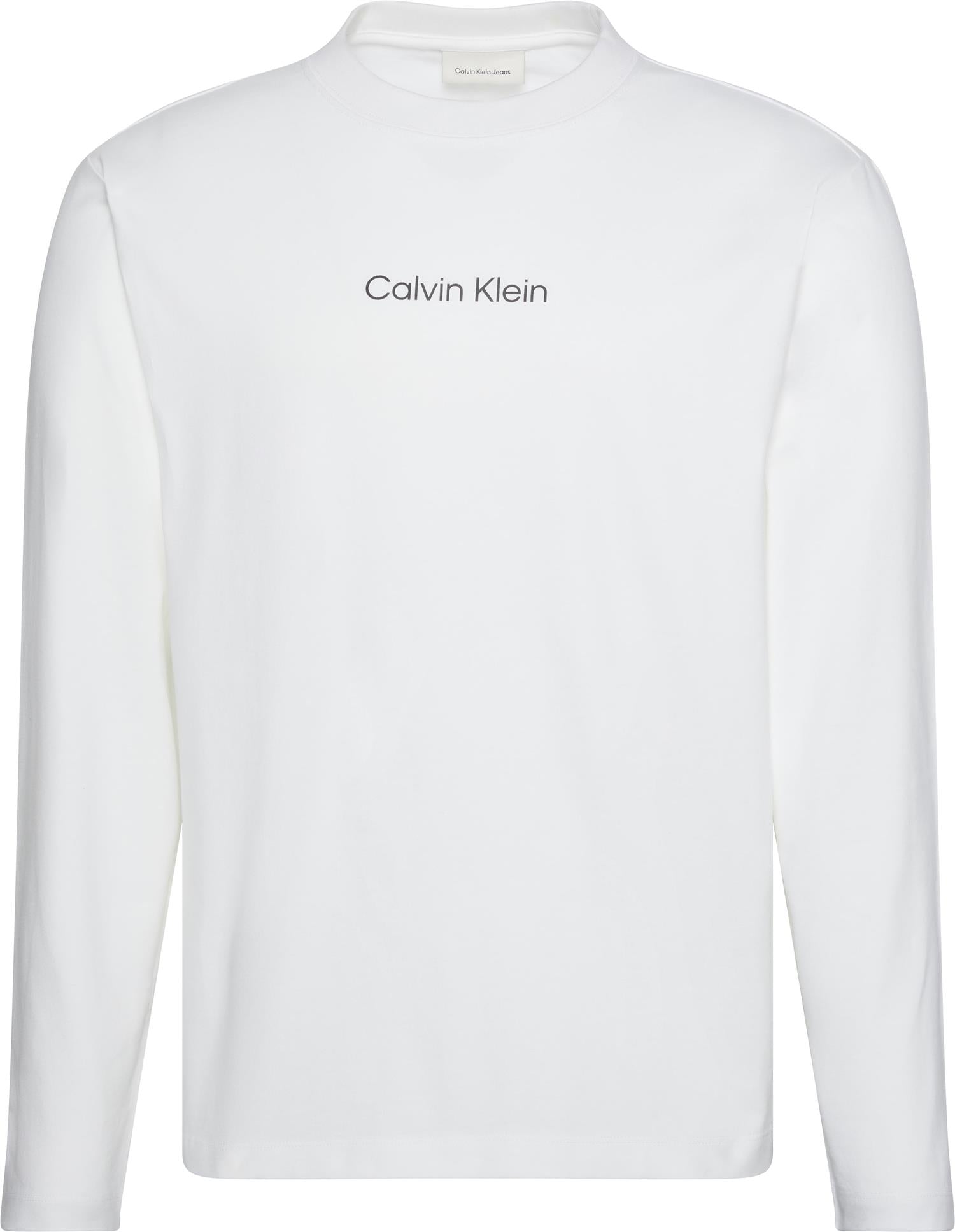 Ls Rlxd Standard Logo Crewnk Tee Bright White