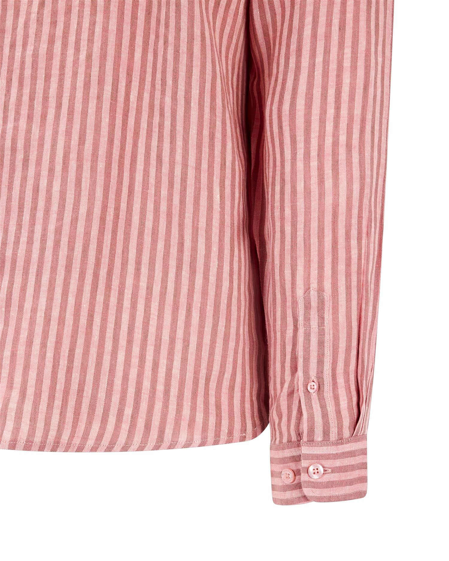 Renato Ls Shirt Washed Red