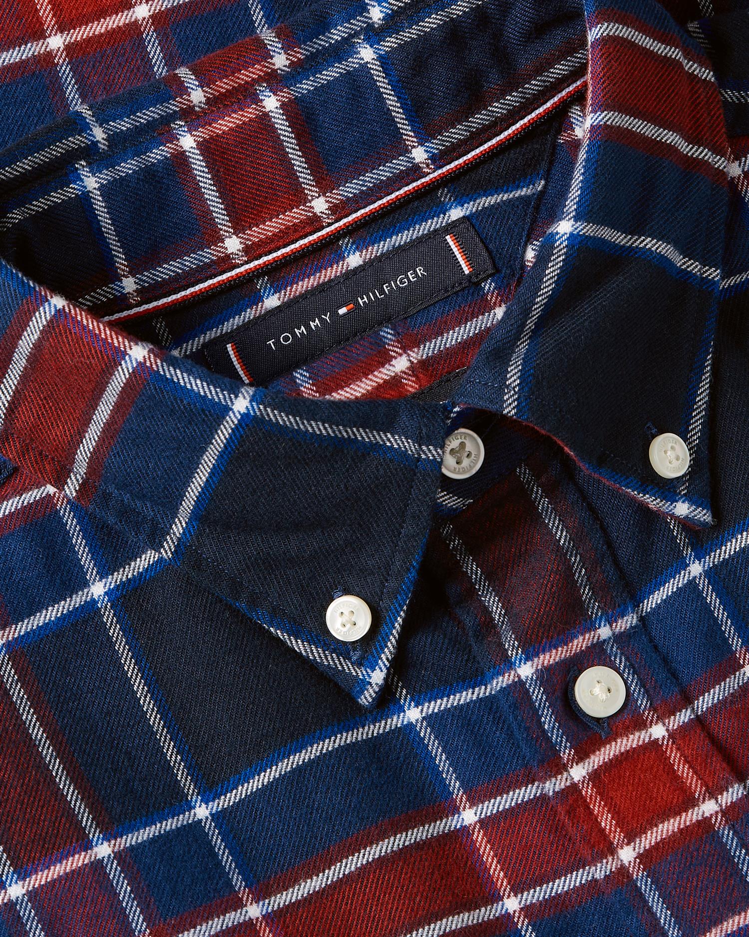 FLANNEL TARTAN CHECK RF SHIRT Preppy Navy / Check