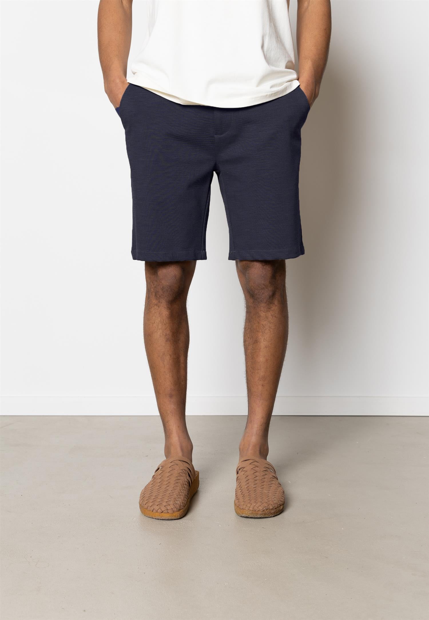 Milano Brendon Jersey Shorts Navy