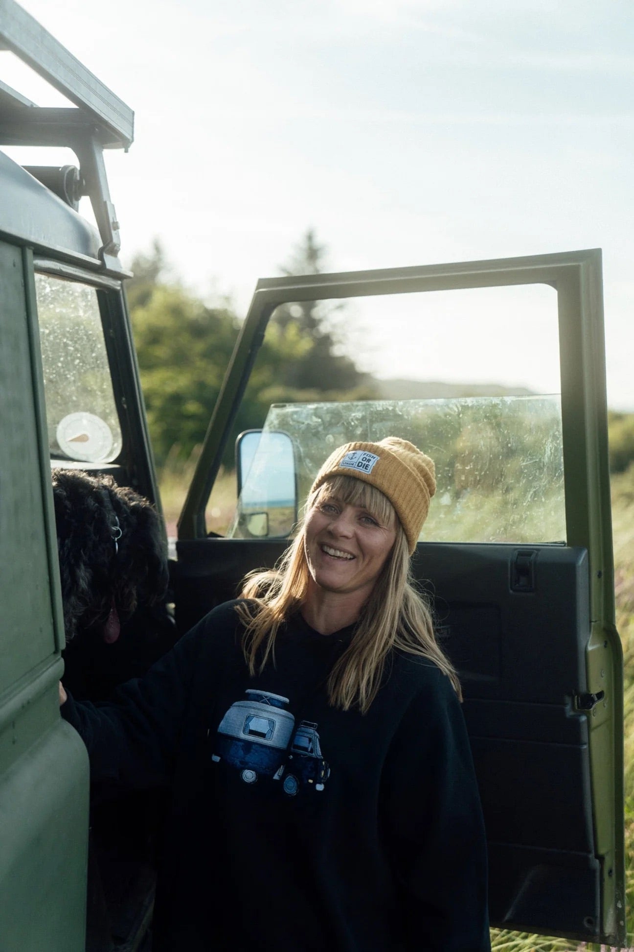 Fish or Die Beanie Yellow