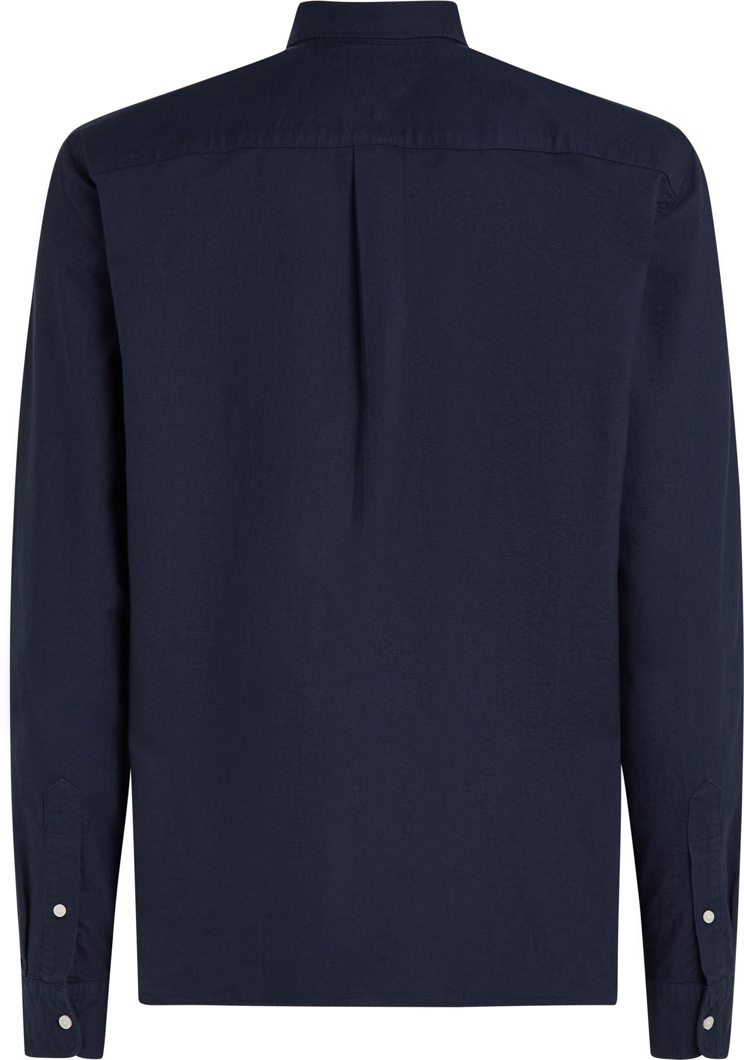 Solid Heritage Oxford Rf Shirt Preppy Navy / Desert Sky Solid