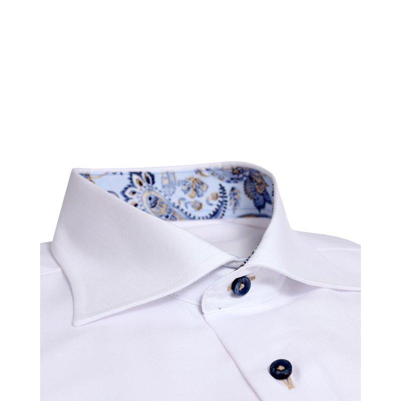 Slim Fit Skjorte – Hvit (Wrinkle Free) 020 Multi Plain 1