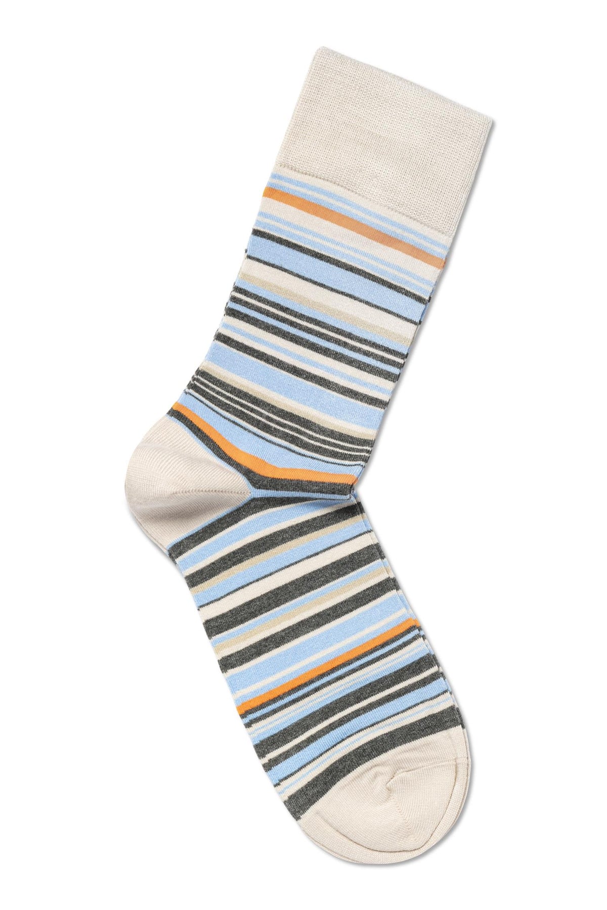 Eton Bamboo Multi stripe Socks Beige