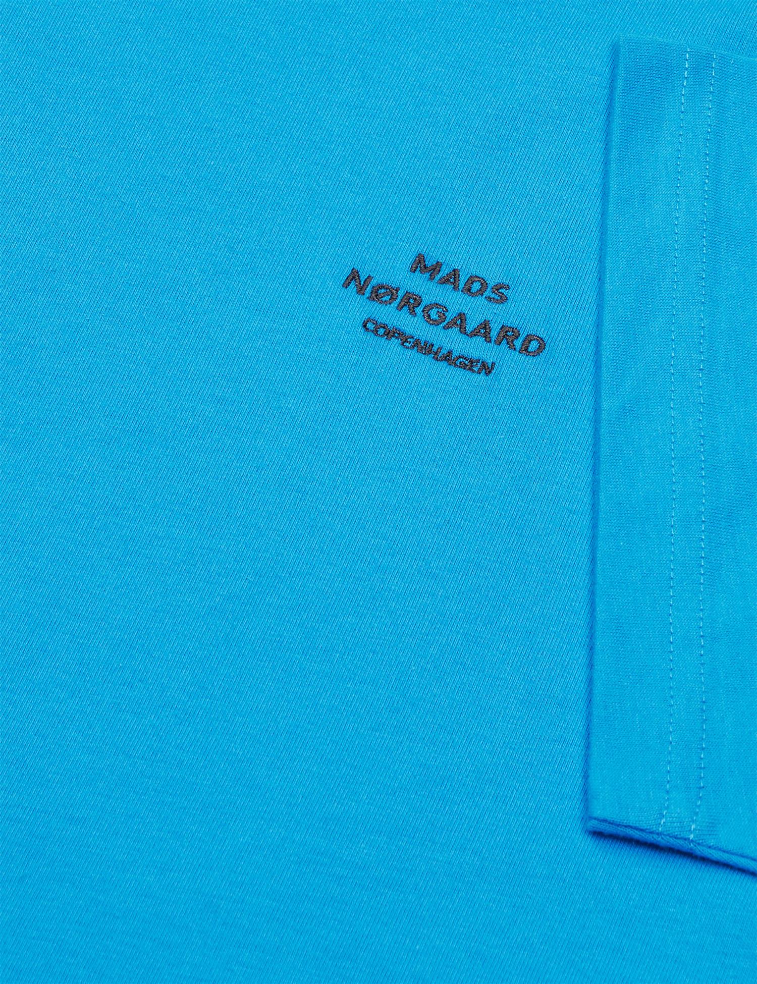 Cotton Jersey Frode Logo tee FAV Malibu Blue