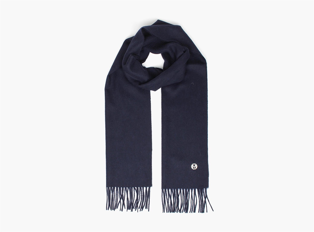Montecristo 100% wool scarf Navy