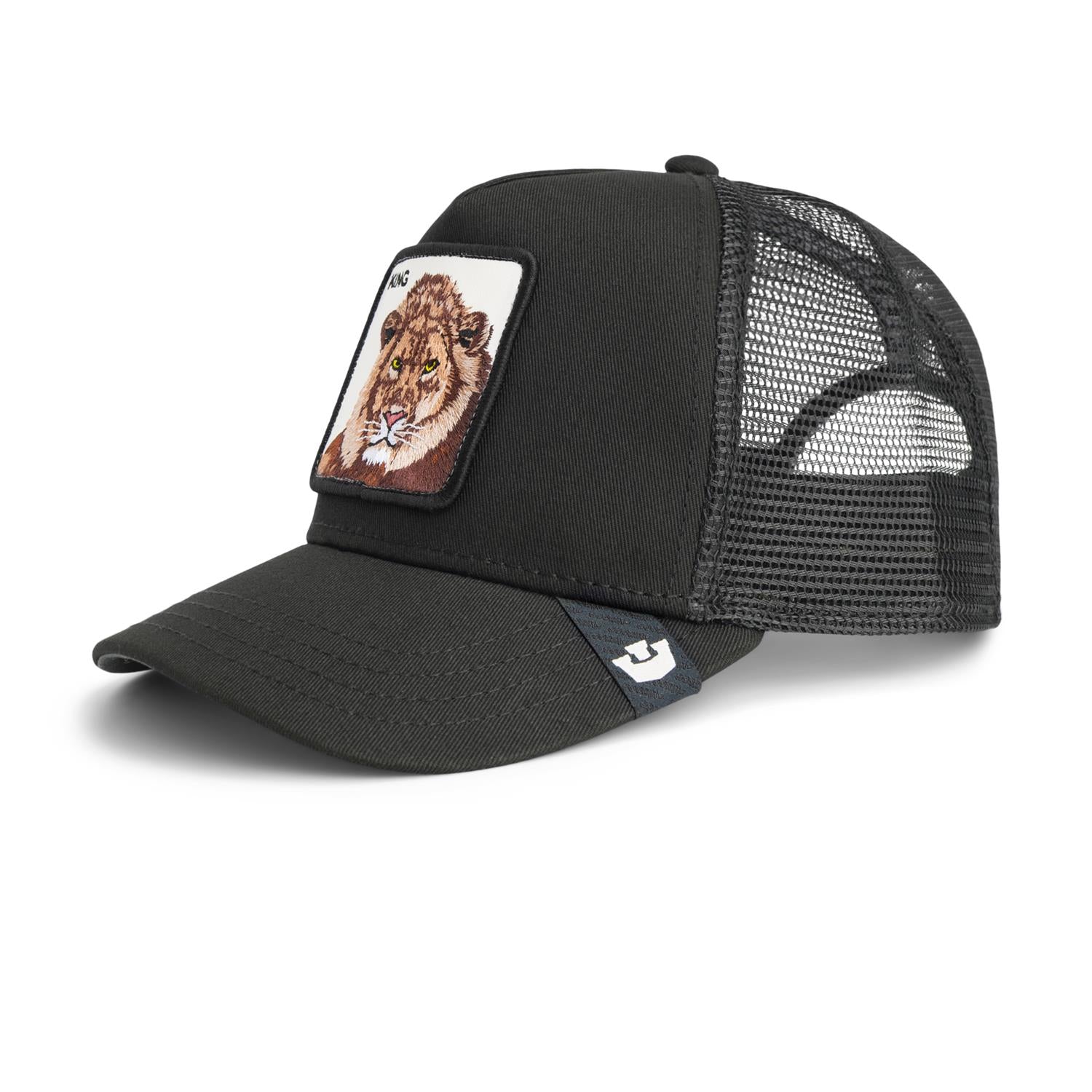 The King Lion Trucker Black