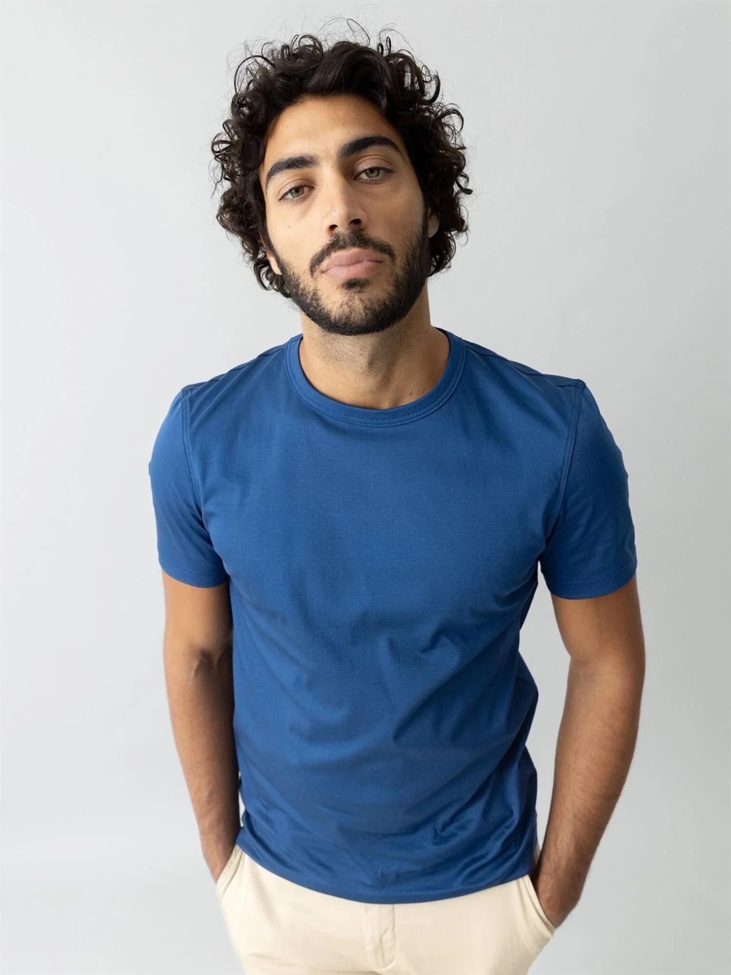 GAPERRY CRUNCH O-SS TEE Estate Blue