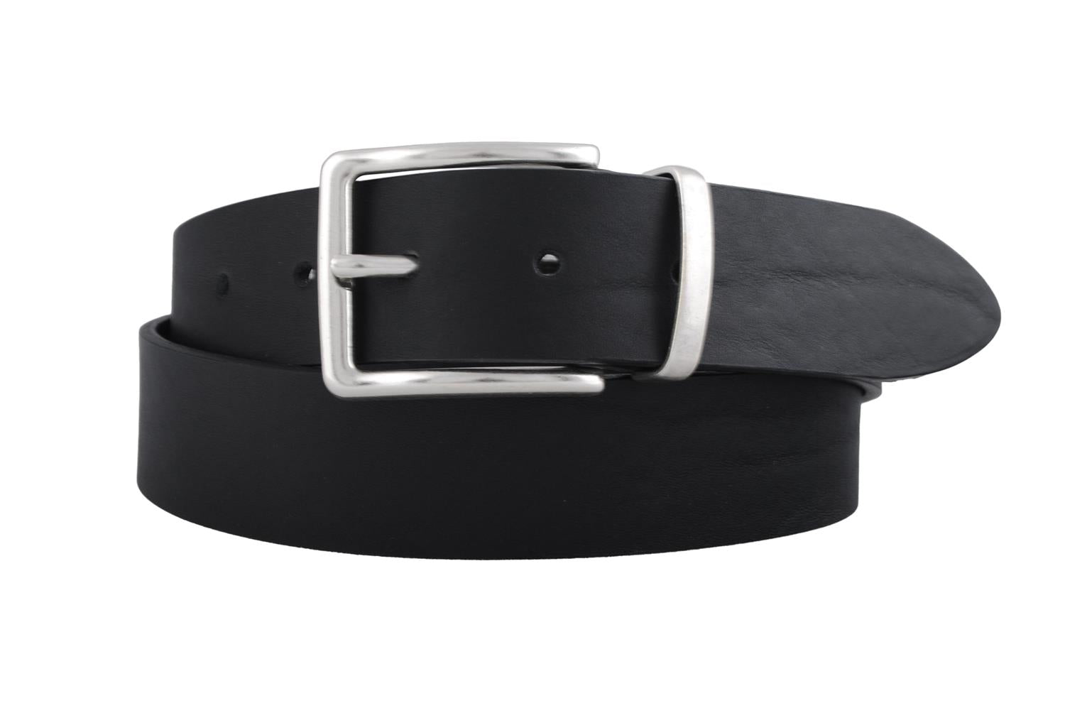 Leather belt Black