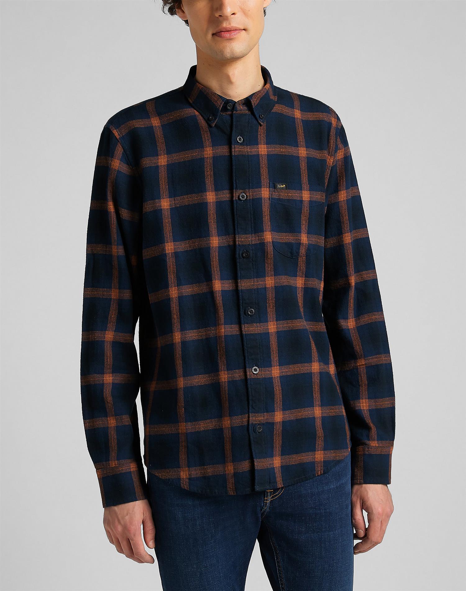 Lee Button Down shirt 112123386 Navy