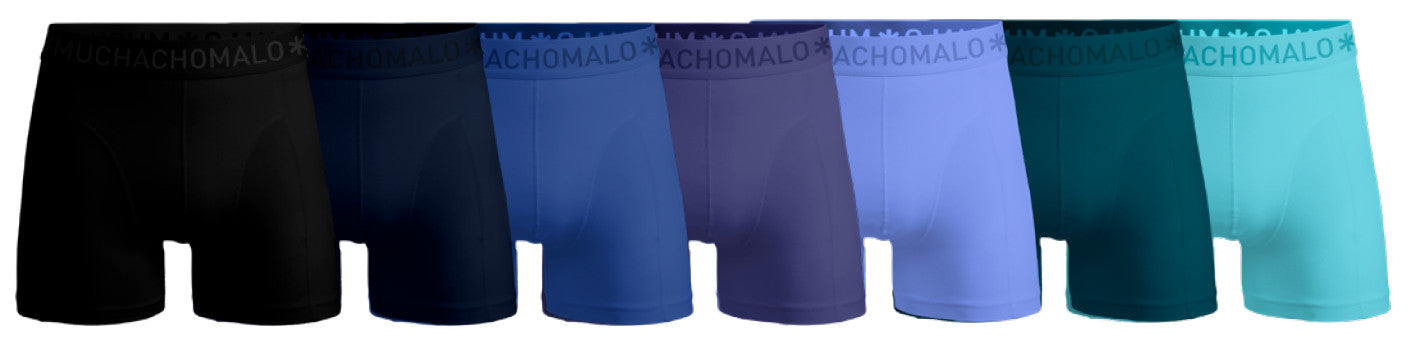 1010 Solid Boxer 7pk 770 Assorted