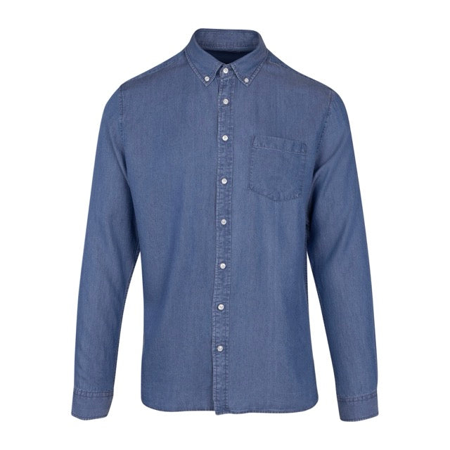 Preston shirt Mid Denim