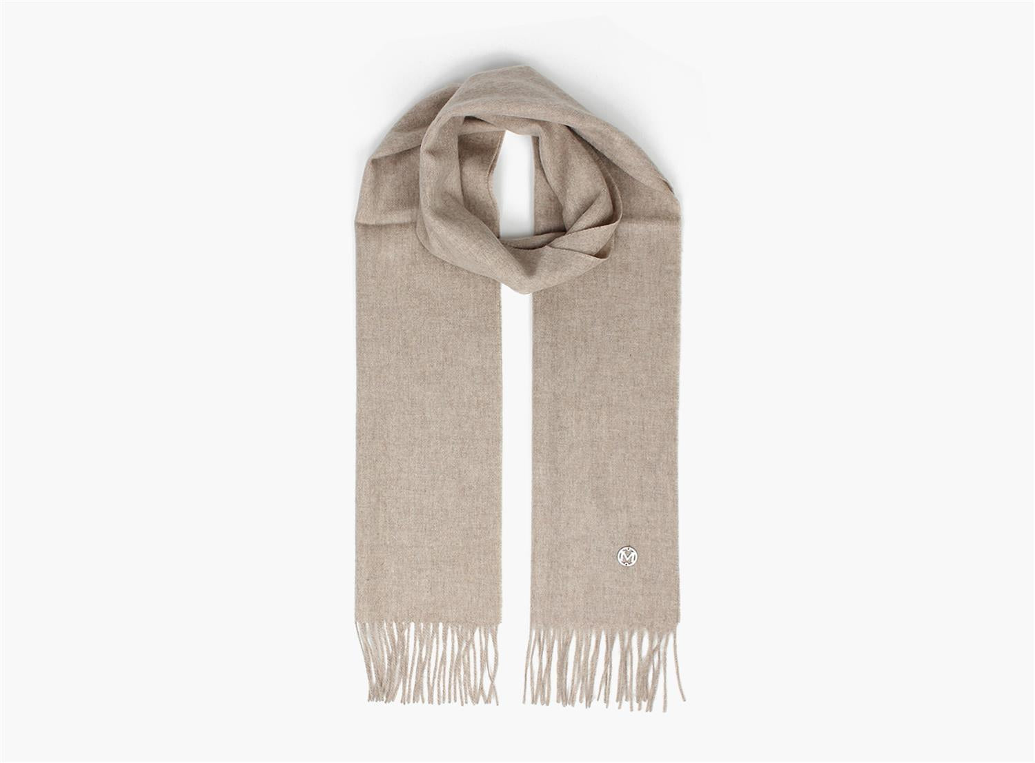 Montecristo 100% wool scarf Beige Melange