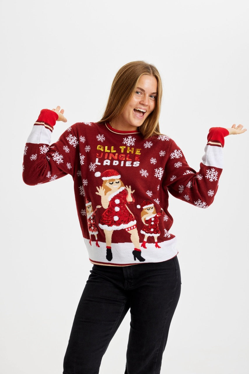 All My Jingle Ladies Red