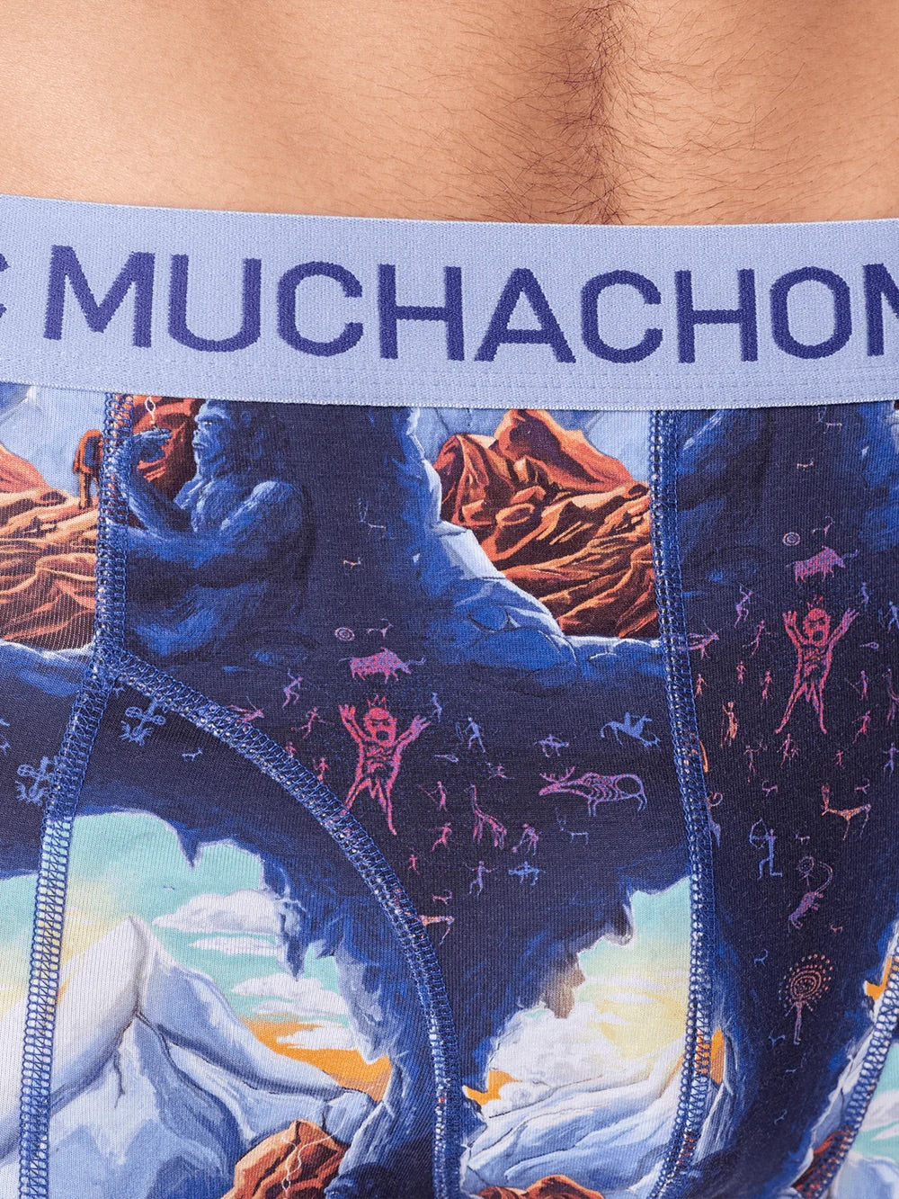 Deep sea mountaintop 1010 04 2pk boxer Multicolor
