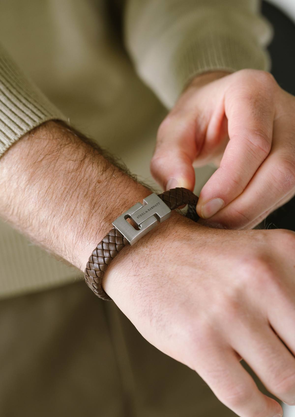 Leather Bracelet Harrison Brown