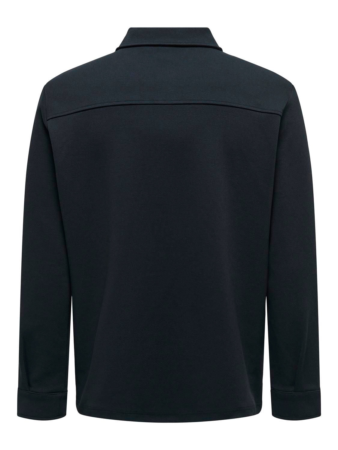 Onsnewkodyl Overshirt Sweat Noos Dark Navy