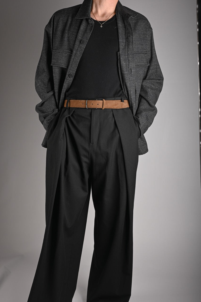 Leather belt Brown