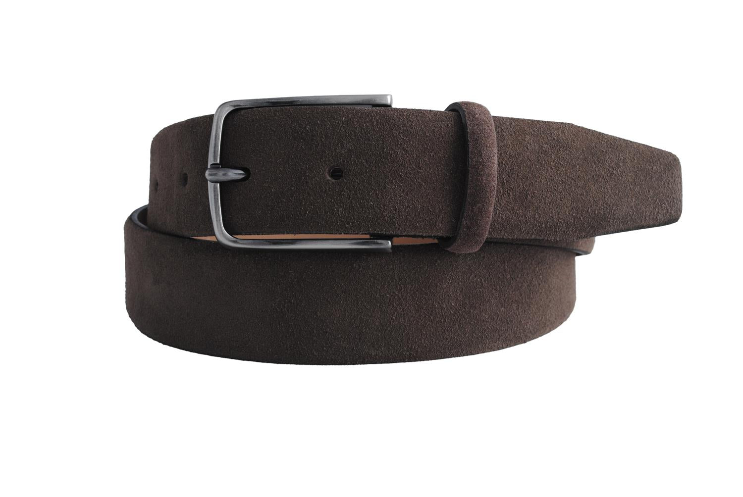 Leather Belt Dark Brown