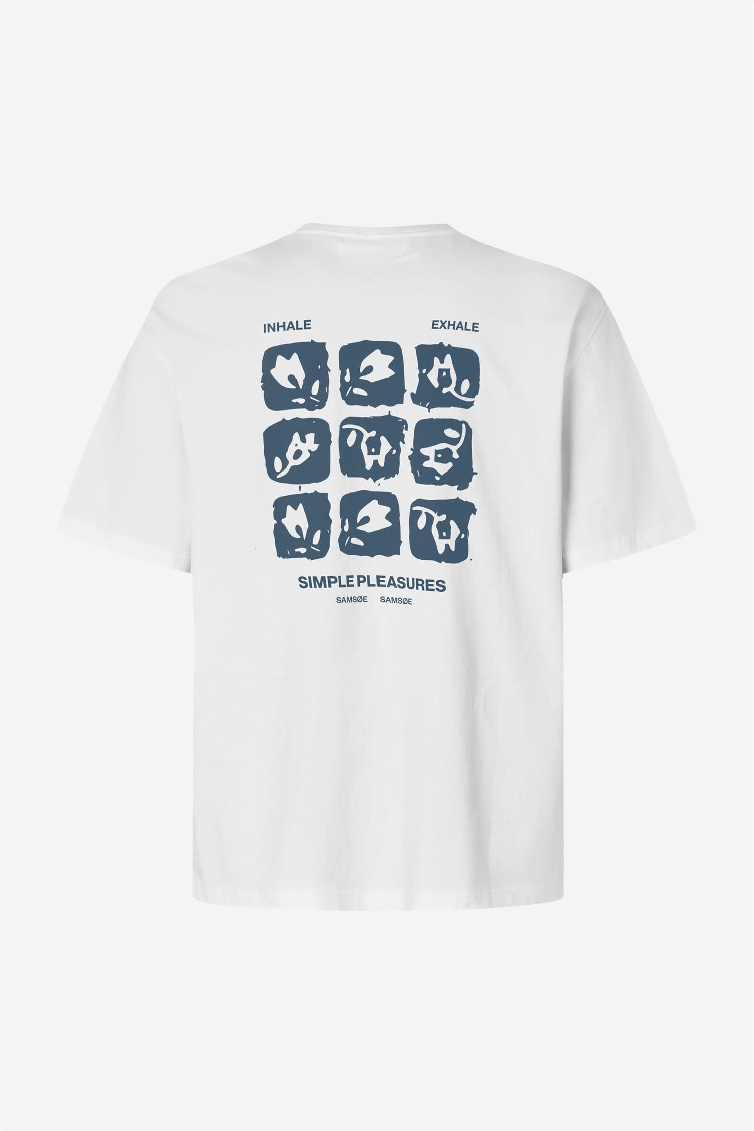 Sacohen T-Shirt 11725 Blue Stamp