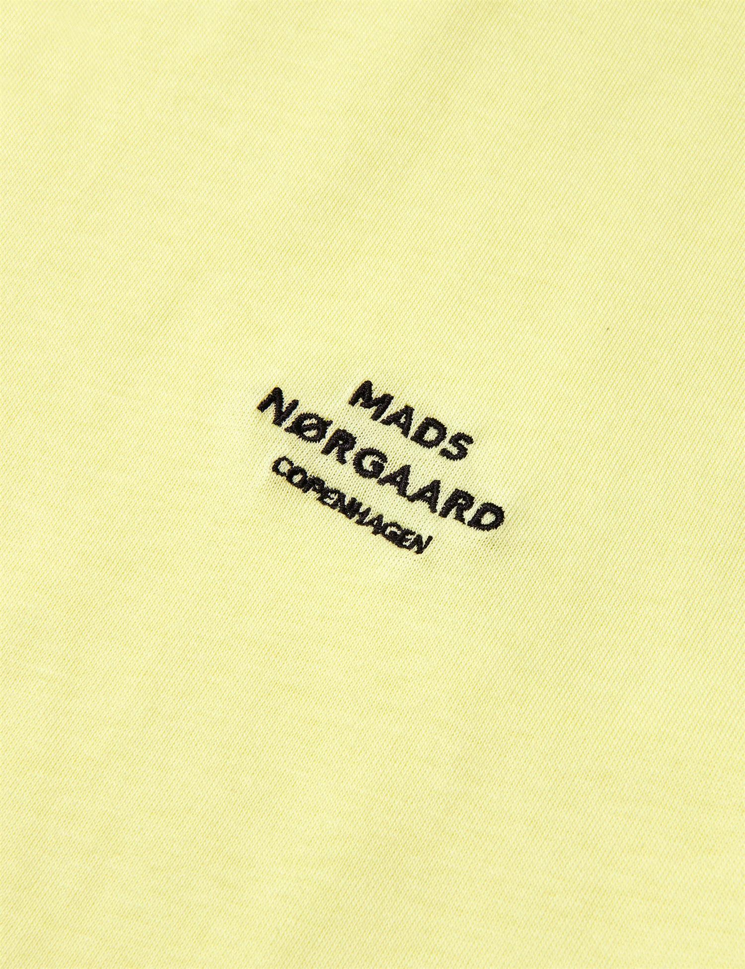 Cotton Jersey Frode Emb Logo tee Tender Yellow