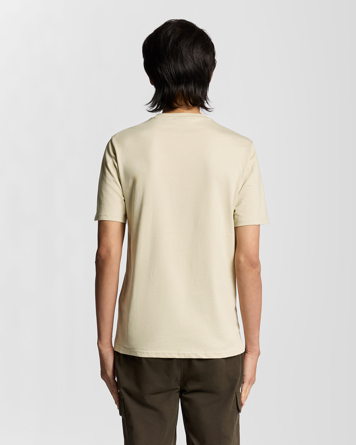 Plain T-Shirt Grey Taupe