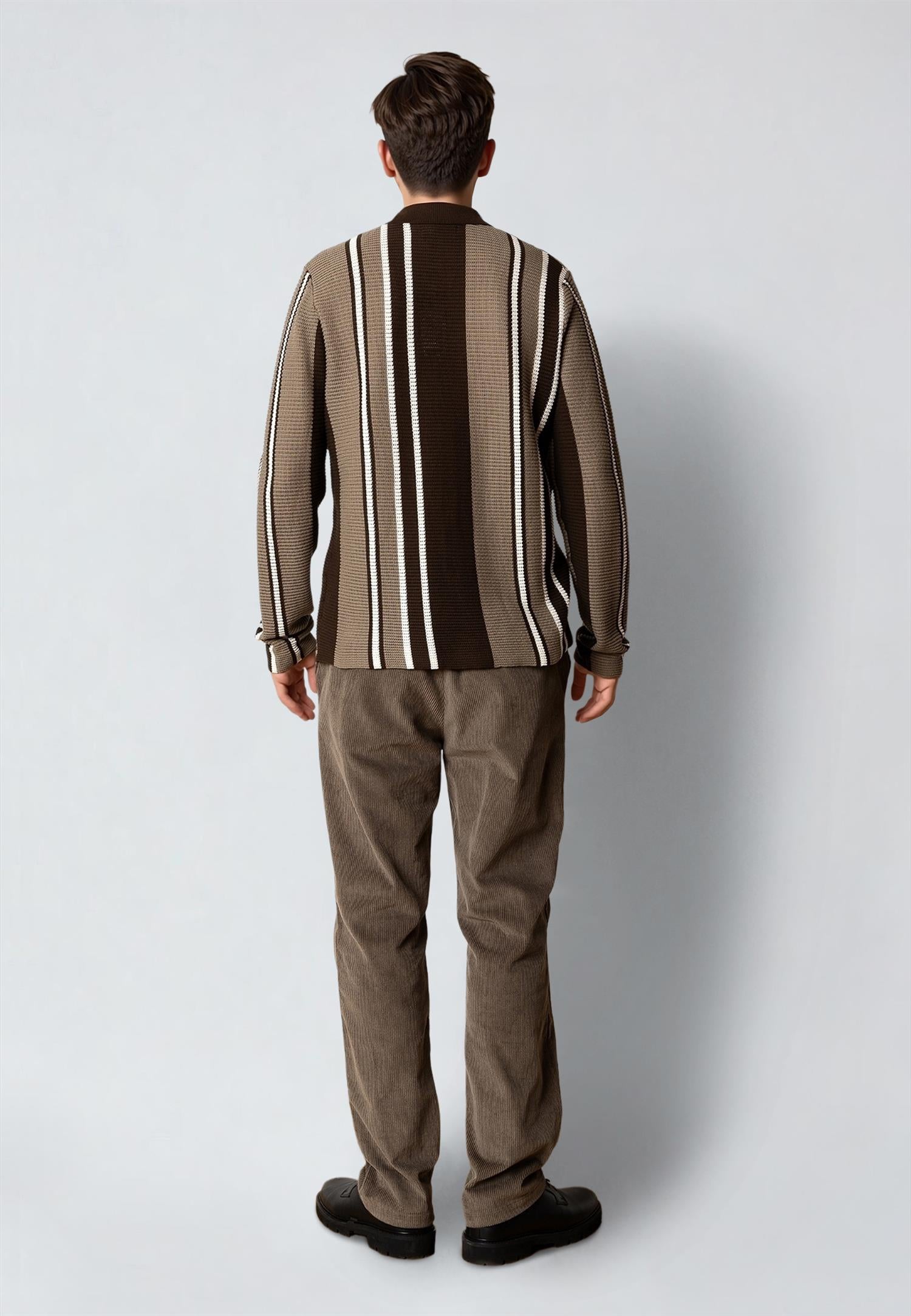 Buckley Cardigan Dark Brown