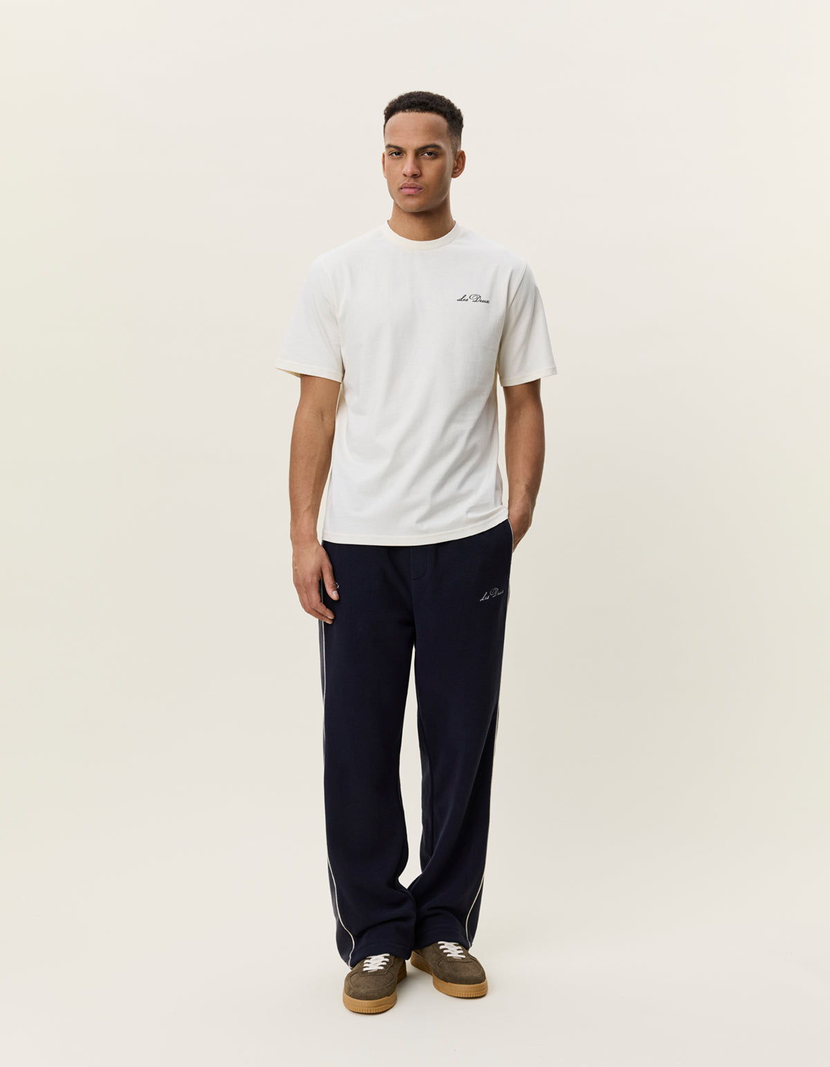 Signature Print T-Shirt Ivory