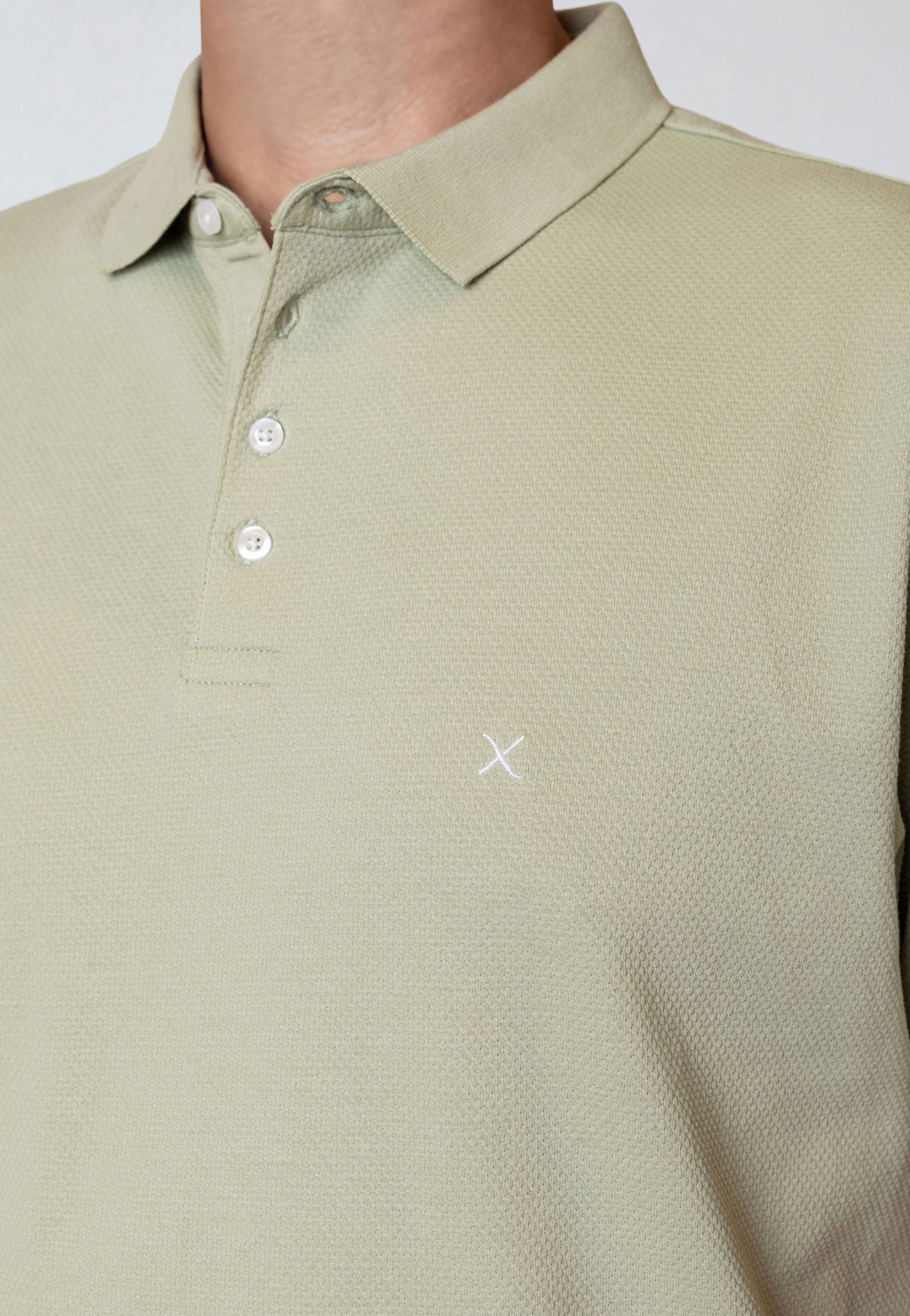 Silkeborg Stretch Polo Desert Sage