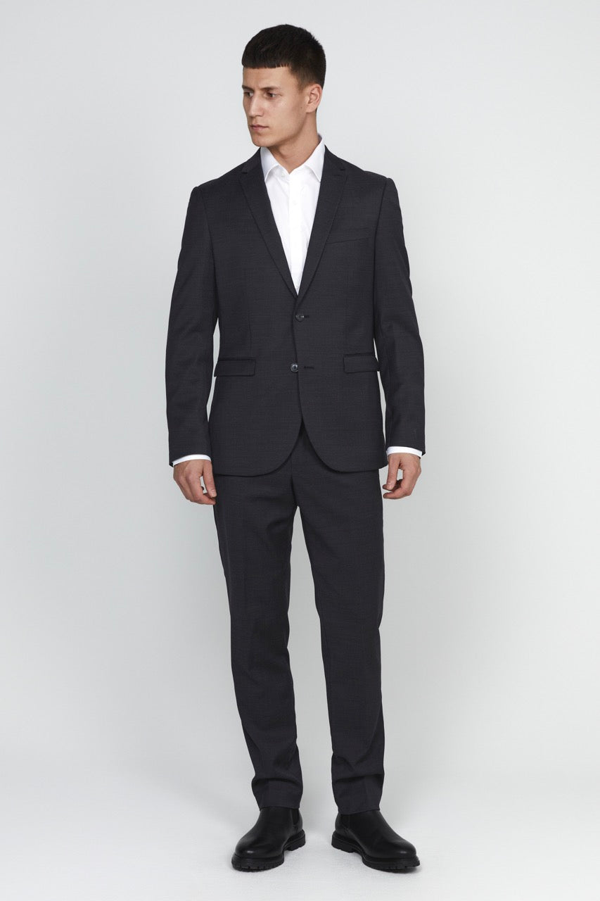 George F Stretch Suit Blazer Forged Iron