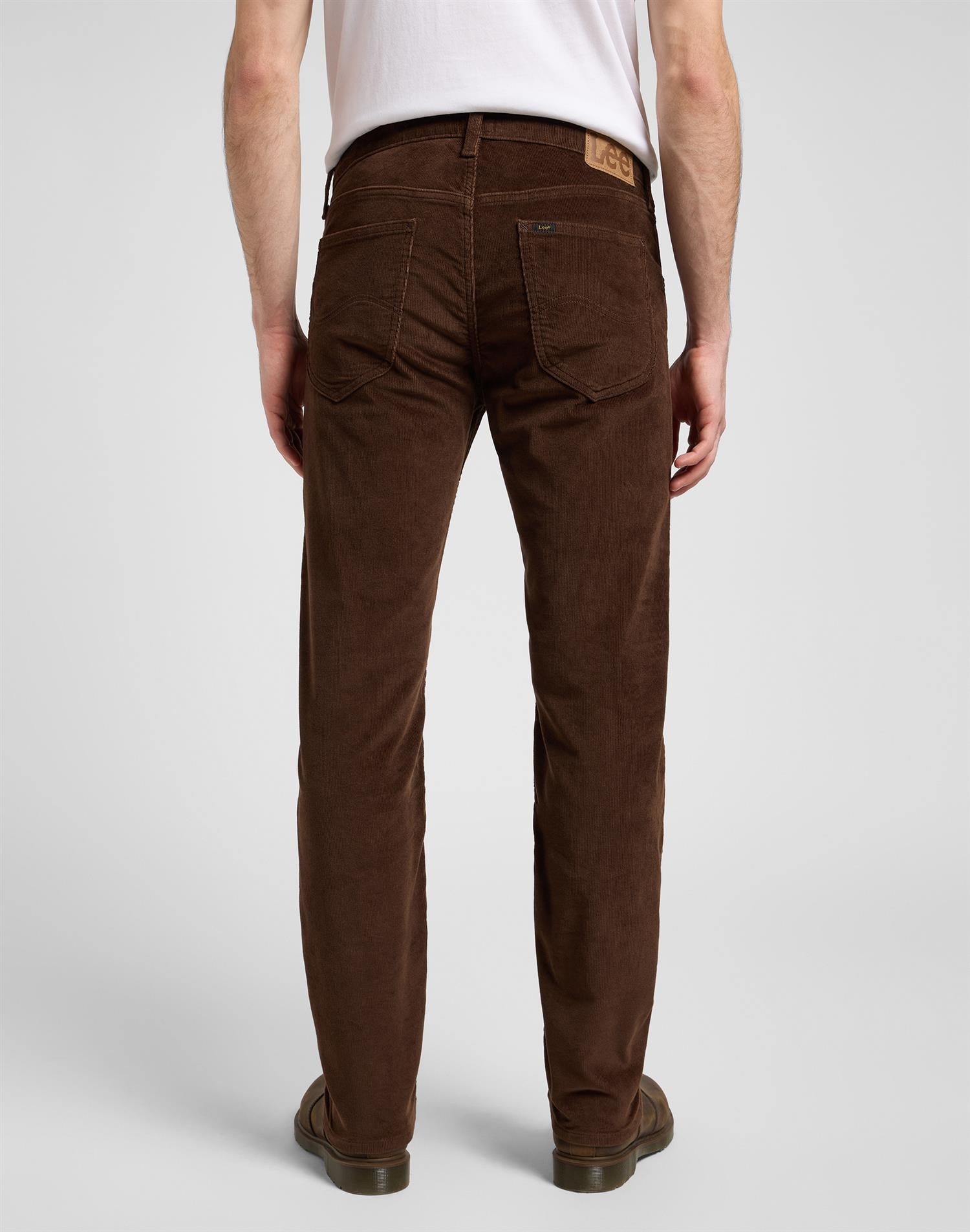 Daren zip fly Arabica Regular Straight Brown