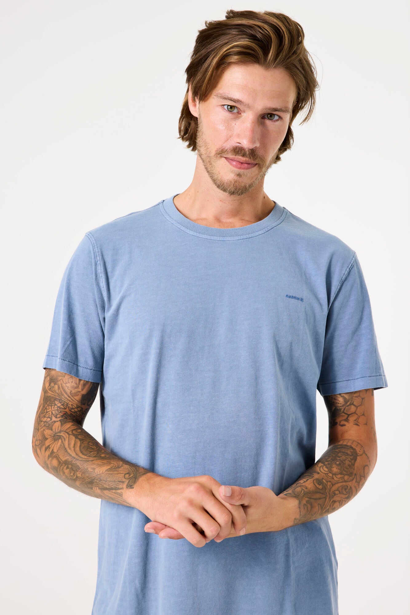 Z1179-4815 men´s T-shirt ss Stone Blue