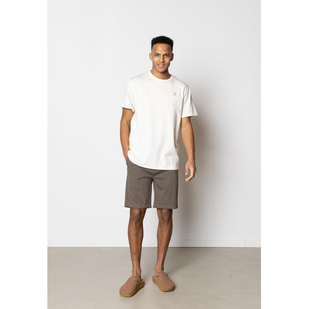 Milano Brendon Jersey Shorts Dark Khaki