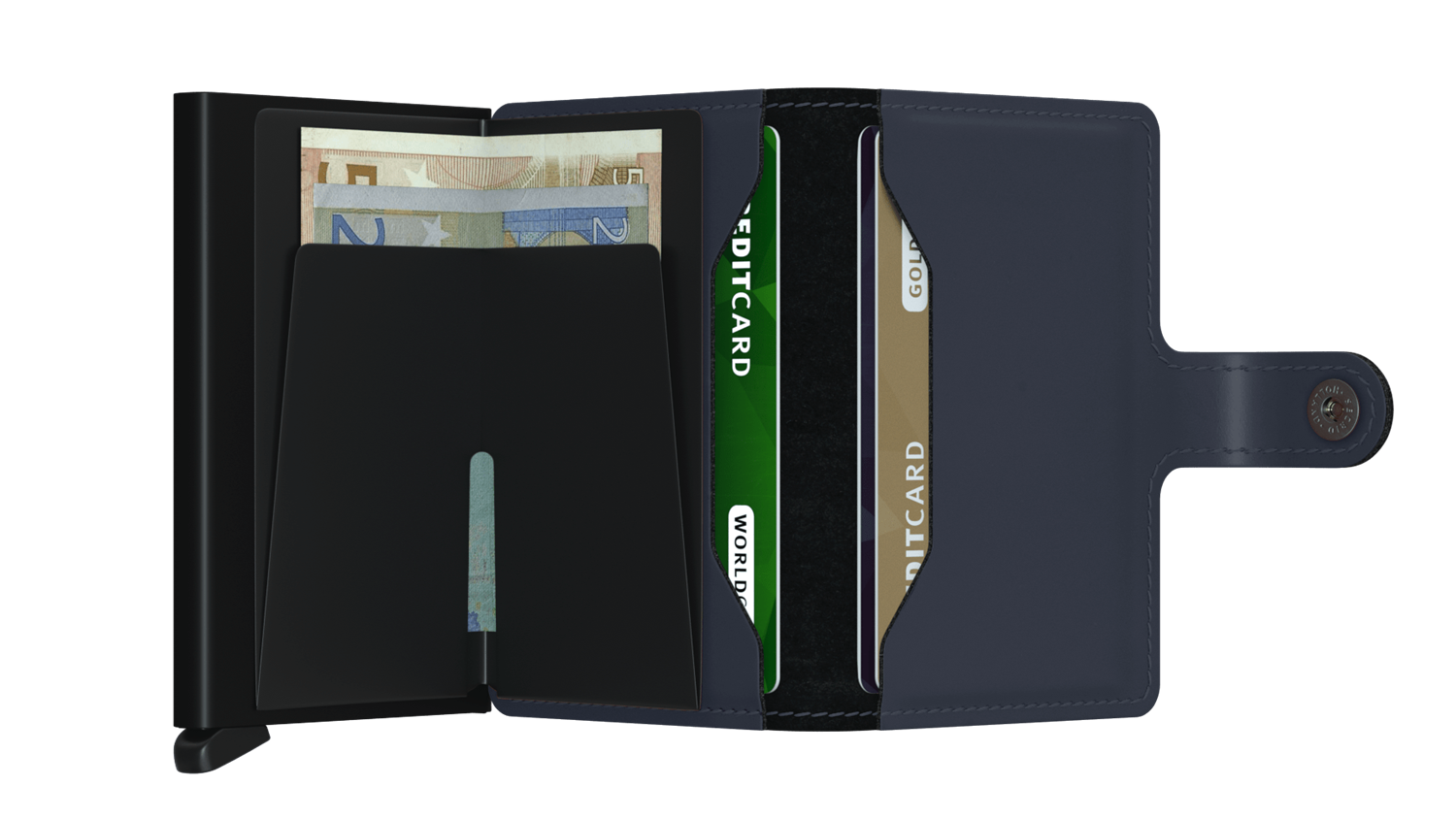 Miniwallet Matte Night Blue