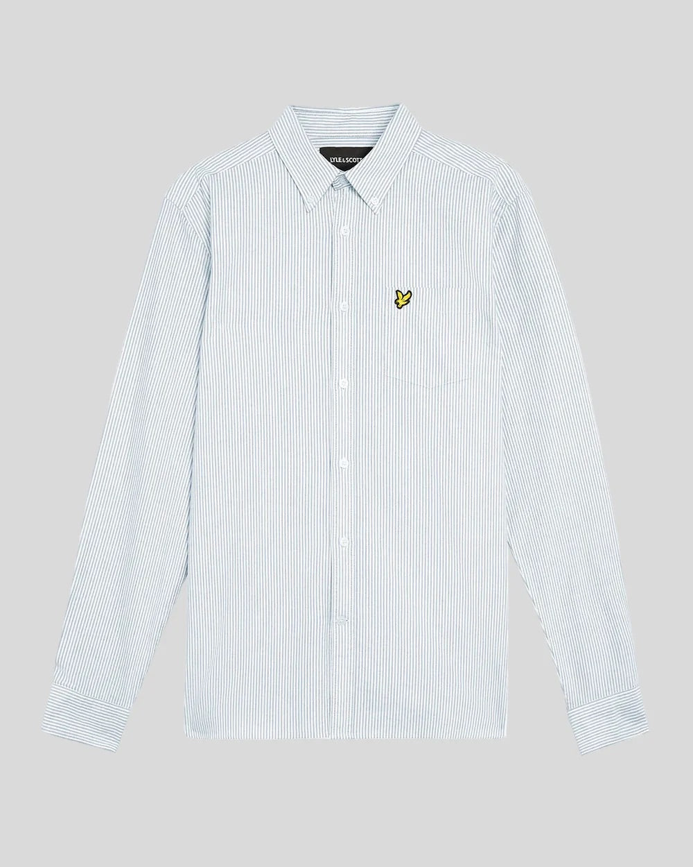 Stripe Oxford shirt Light Blue/White