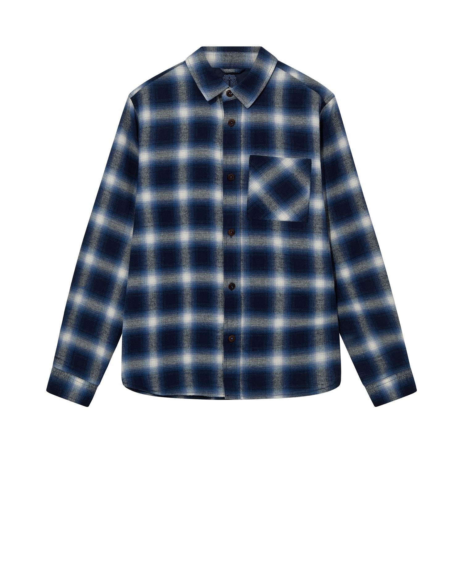 MMGDavid Shadow Overshirt Salute Navy