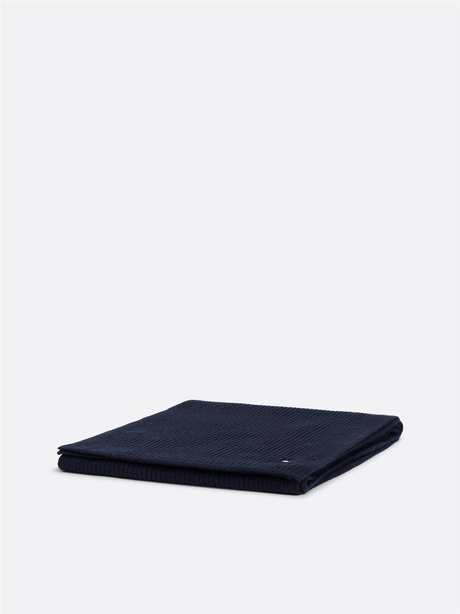 Th Flag Pima Cotton Cash Scarf Space Blue