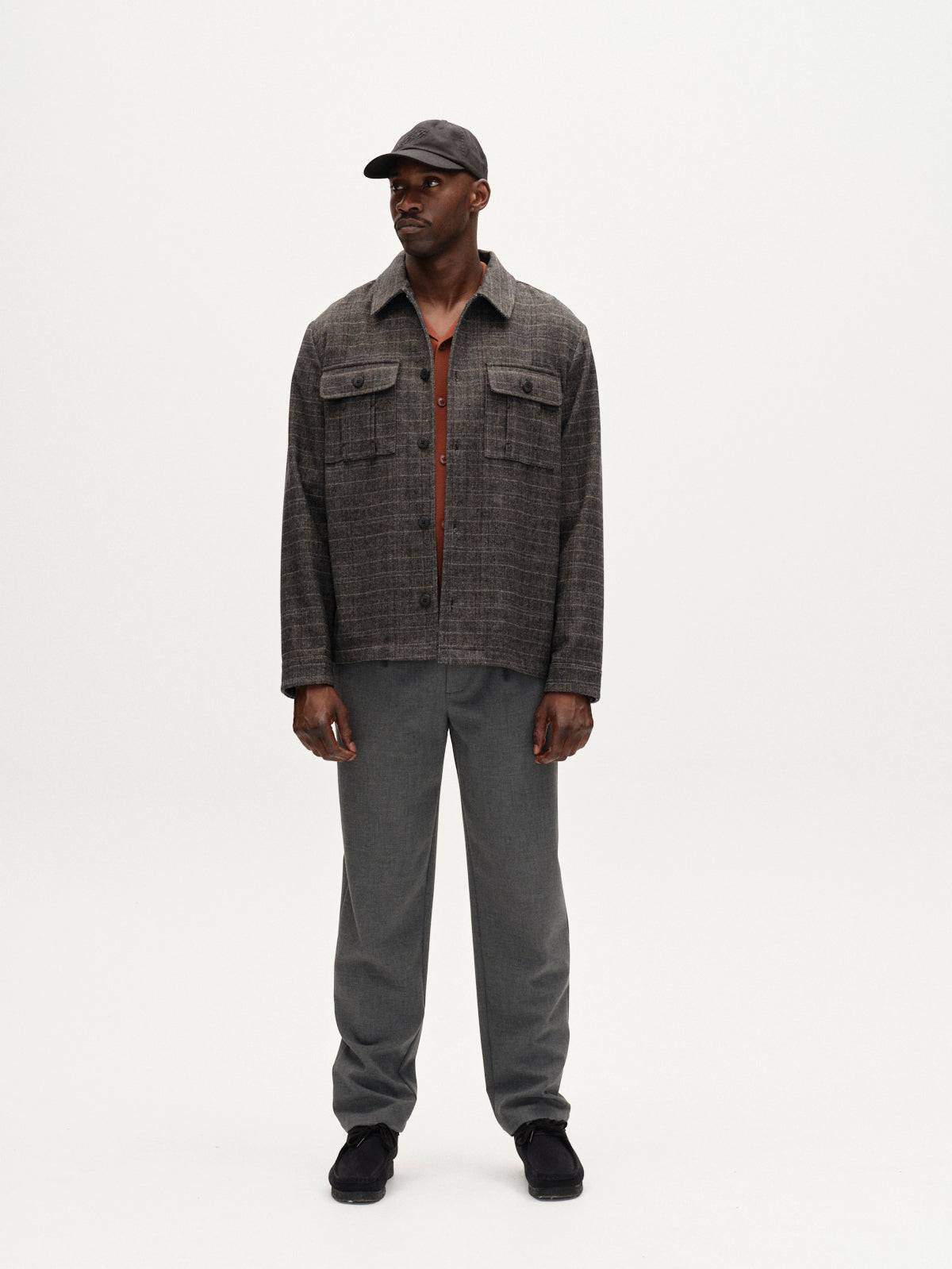 Flap Tishi Brown Check