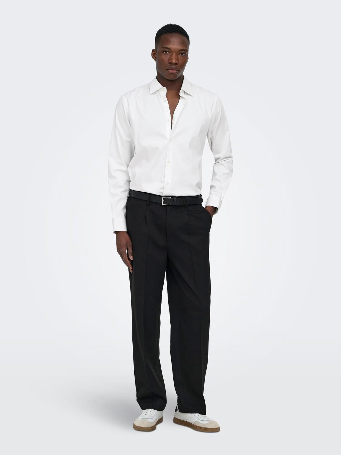 Onsjim Slim Shirt Frml Noos Bright White