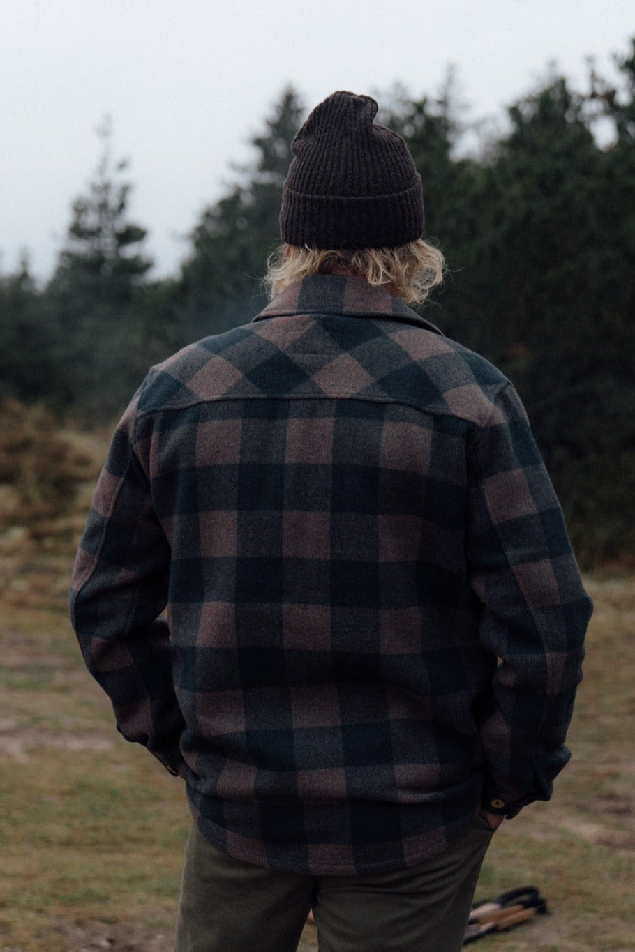 Birler wood jacket Morel