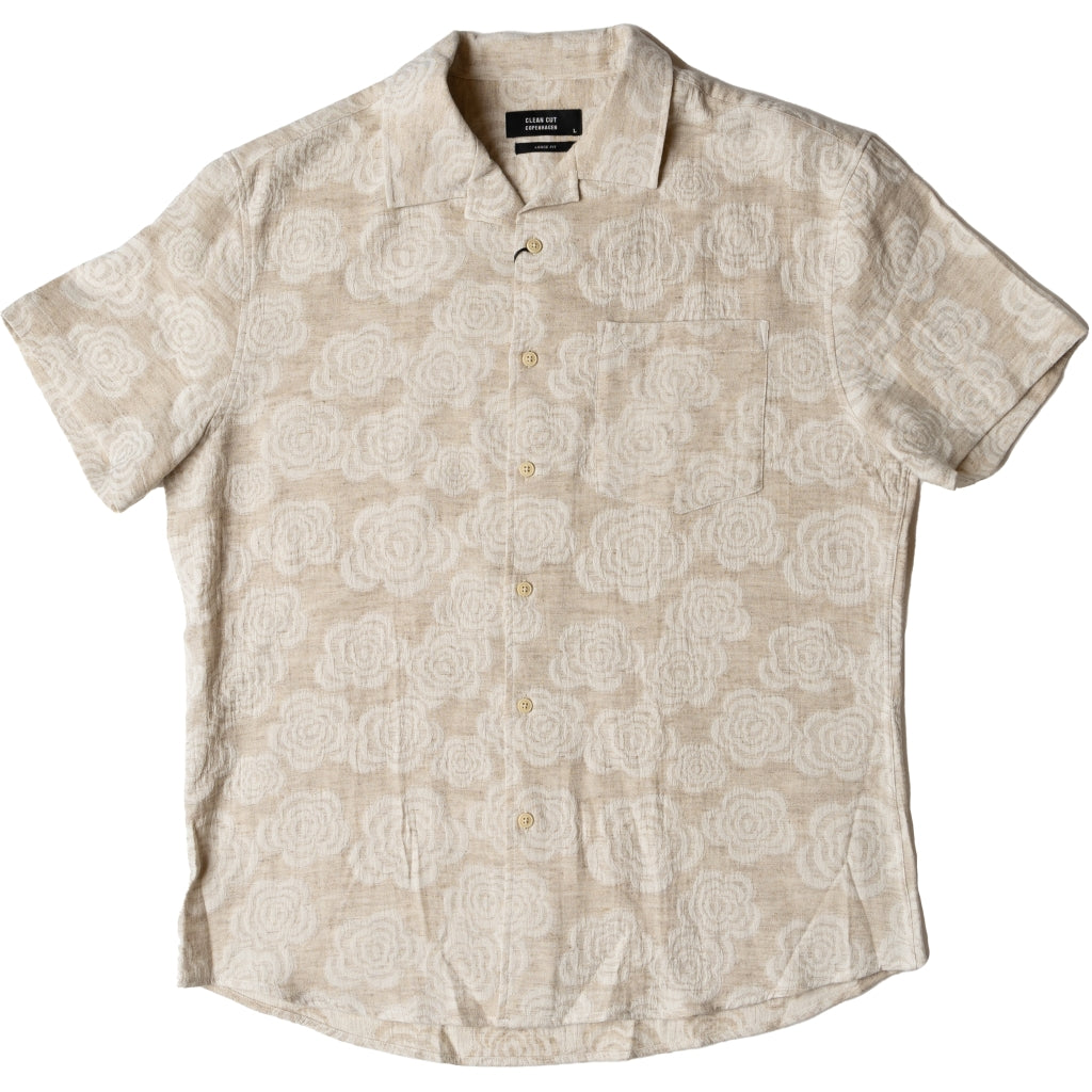 Bowling Carter shirt SS Ecru