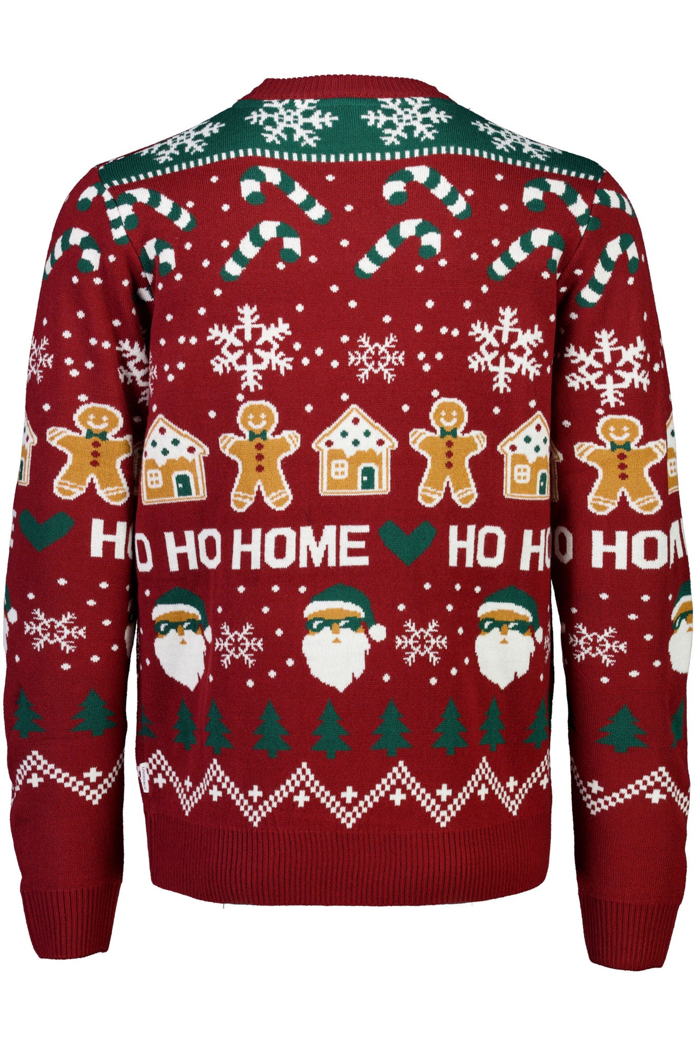 Santa sweater Dark Red